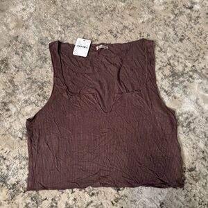 NWT Free People Cropped Tank